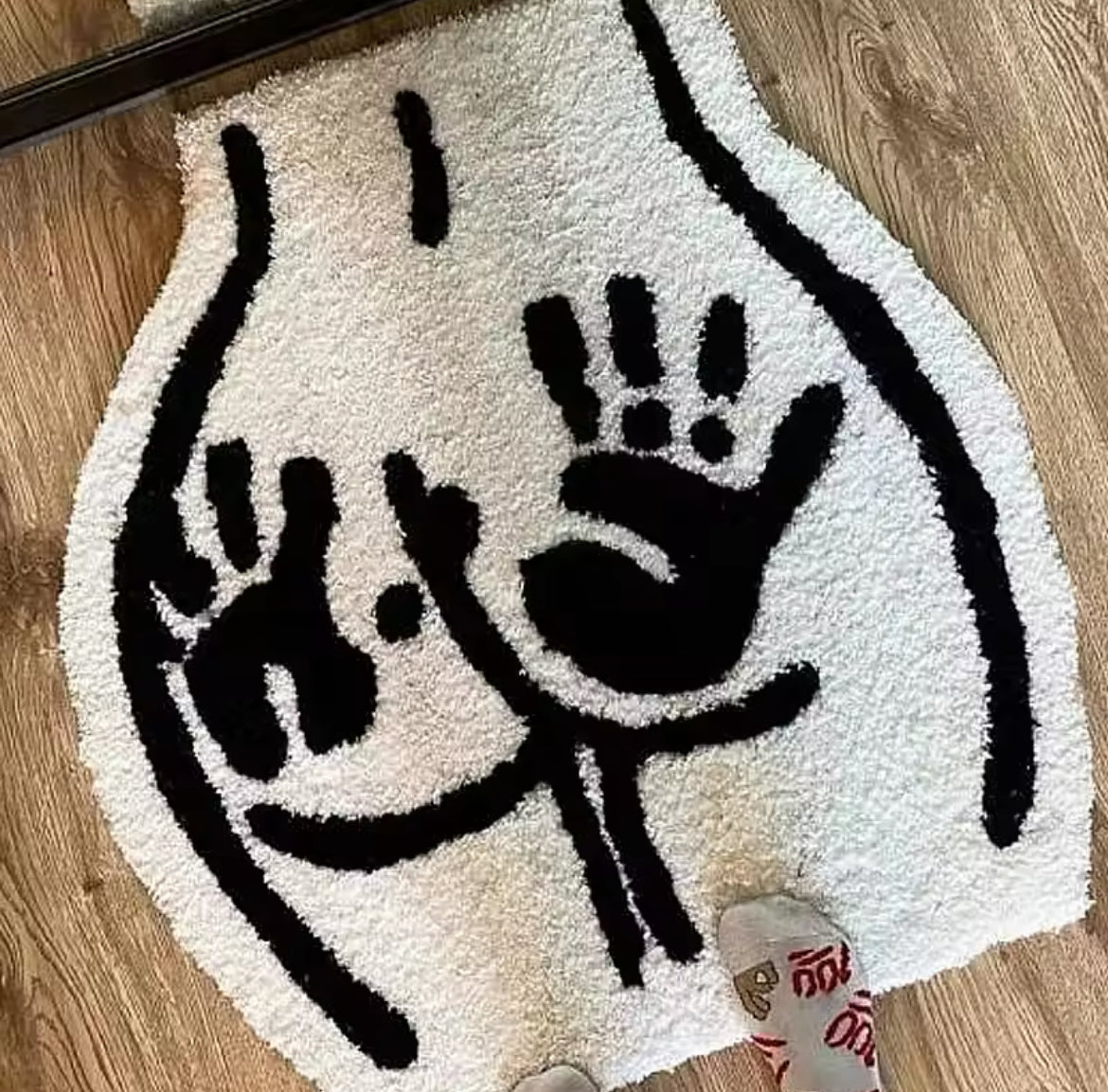 Handprint Rug