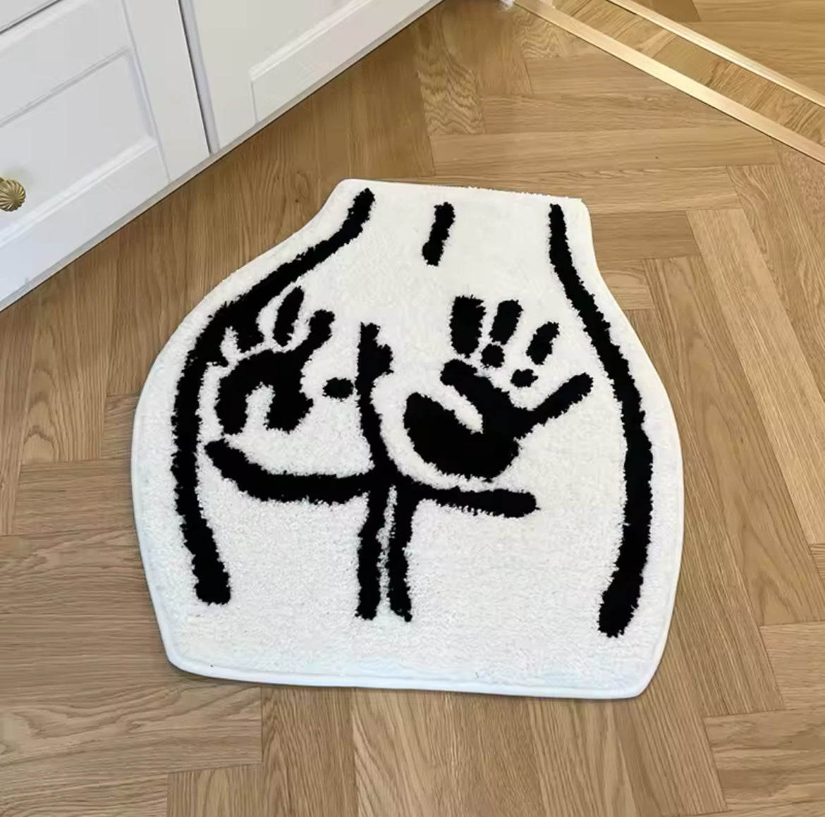 Handprint Rug