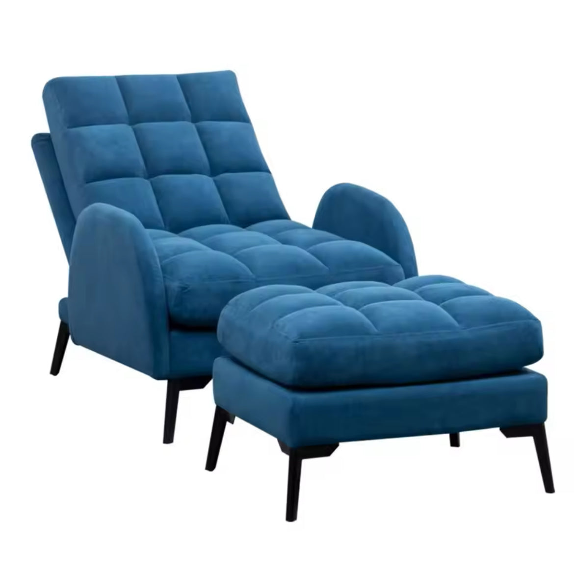 Frosted Bleu Recliner