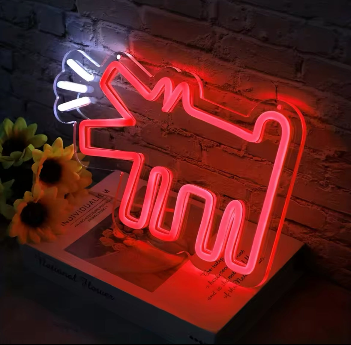 Barking Dog Neon Sign