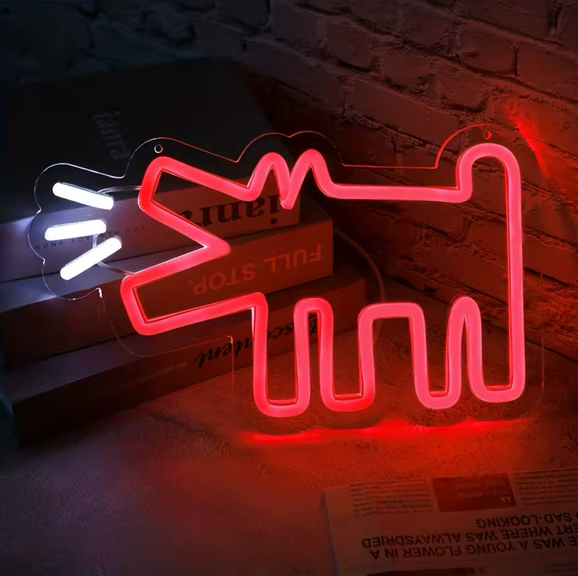 Barking Dog Neon Sign