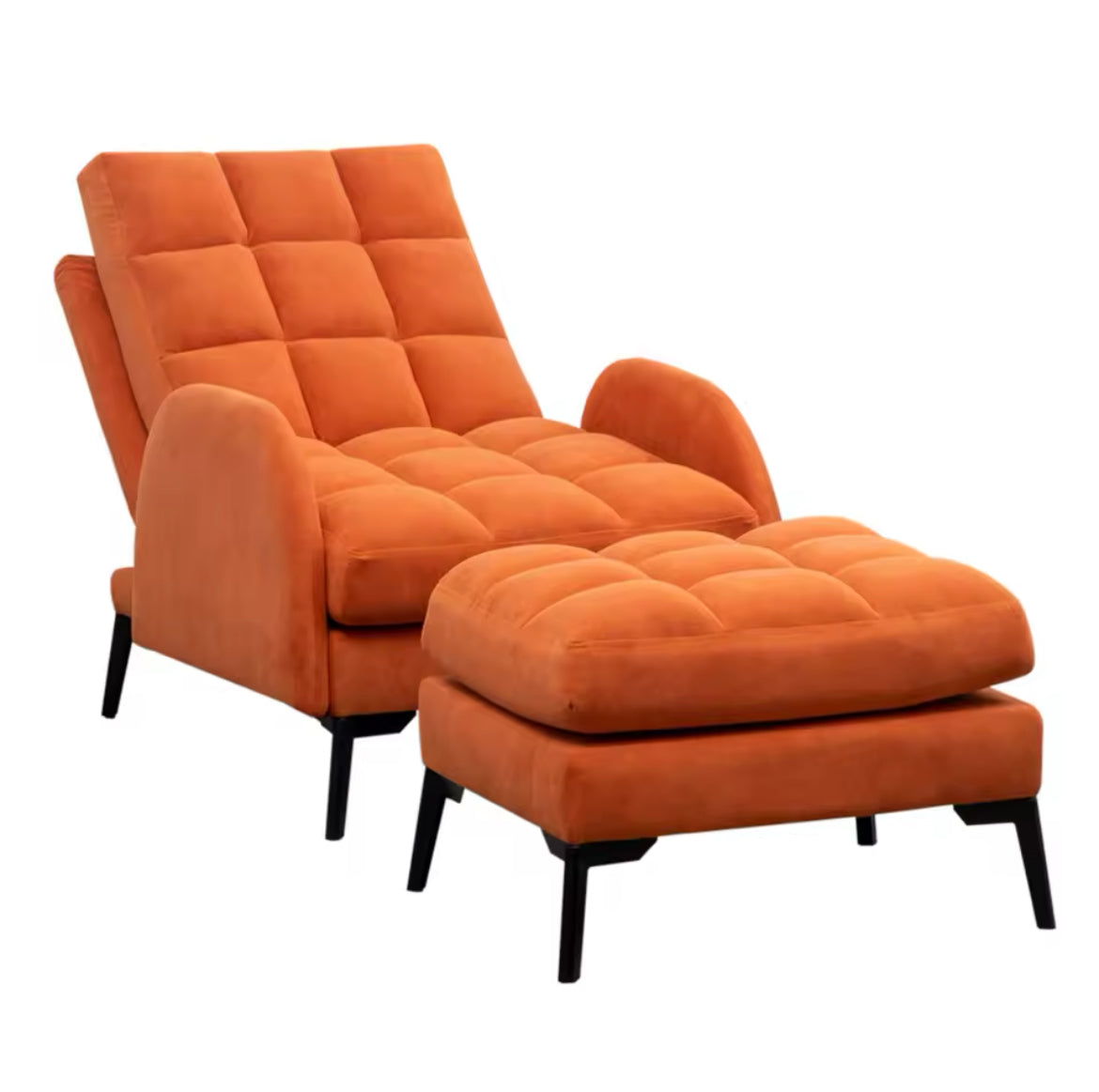 Frosted Saffron Recliner