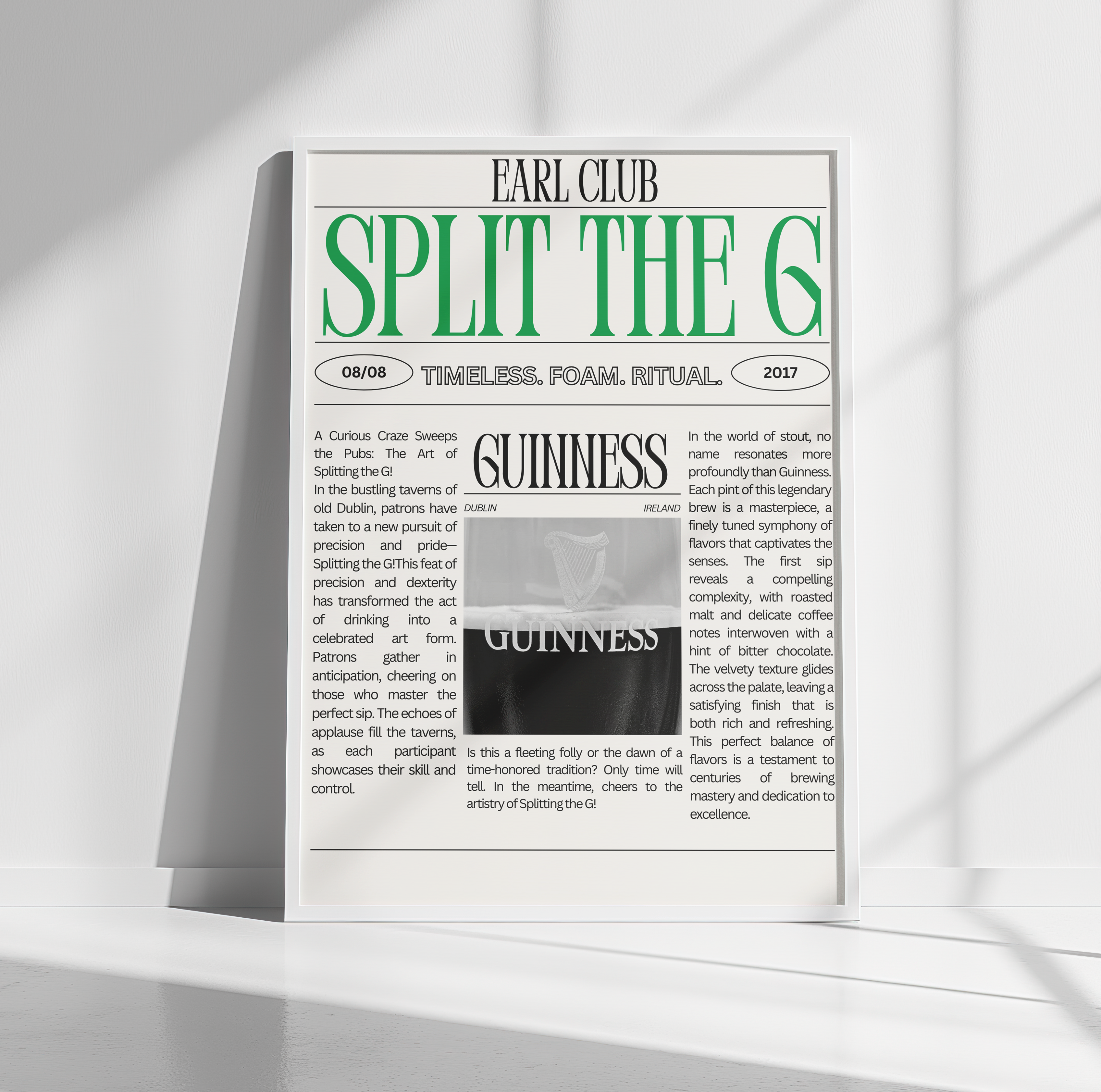 Split The G Print